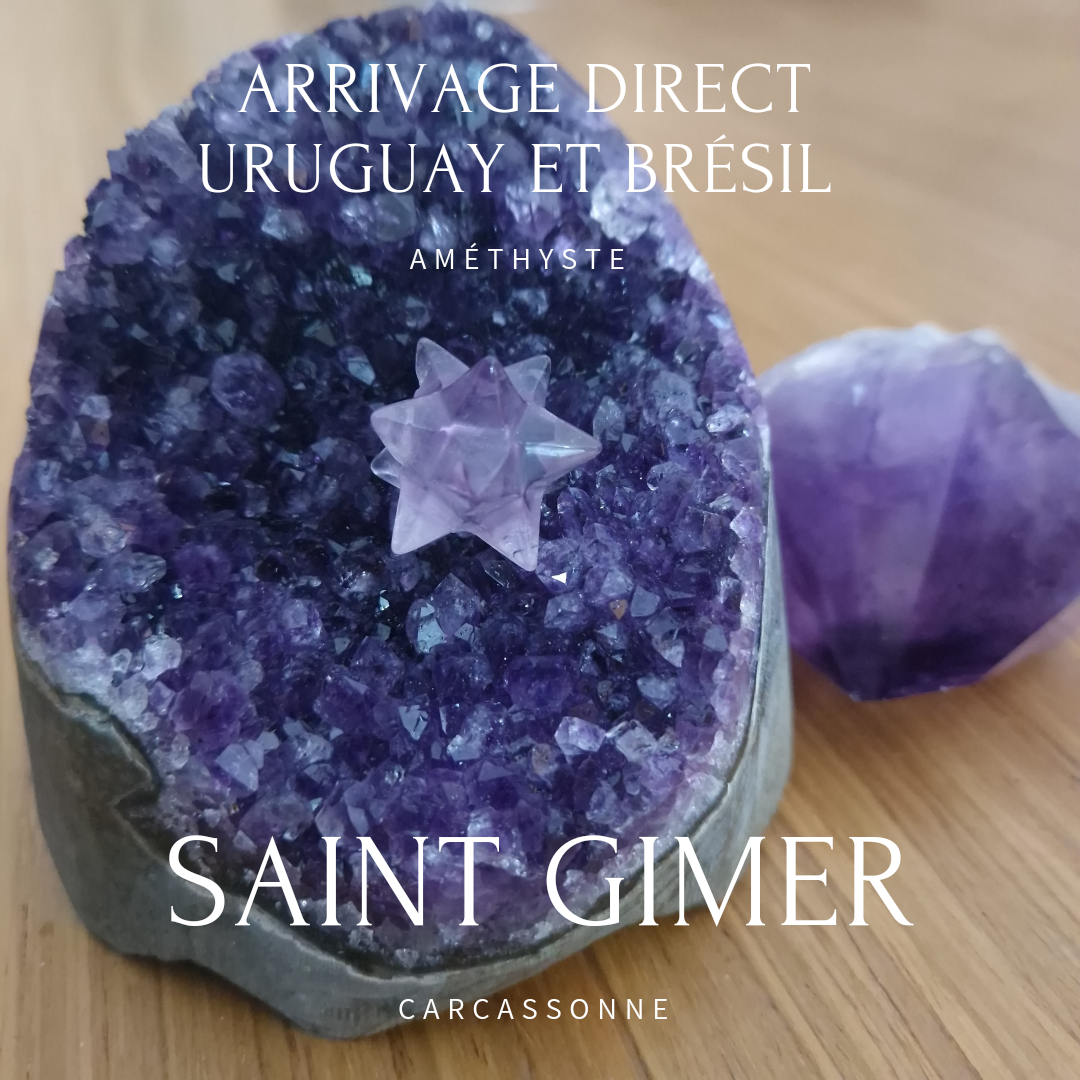 Arrivage direct d&rsquo;améthystes du Brésil et d&rsquo;Uruguay &#8211; Comment les reconnaître?