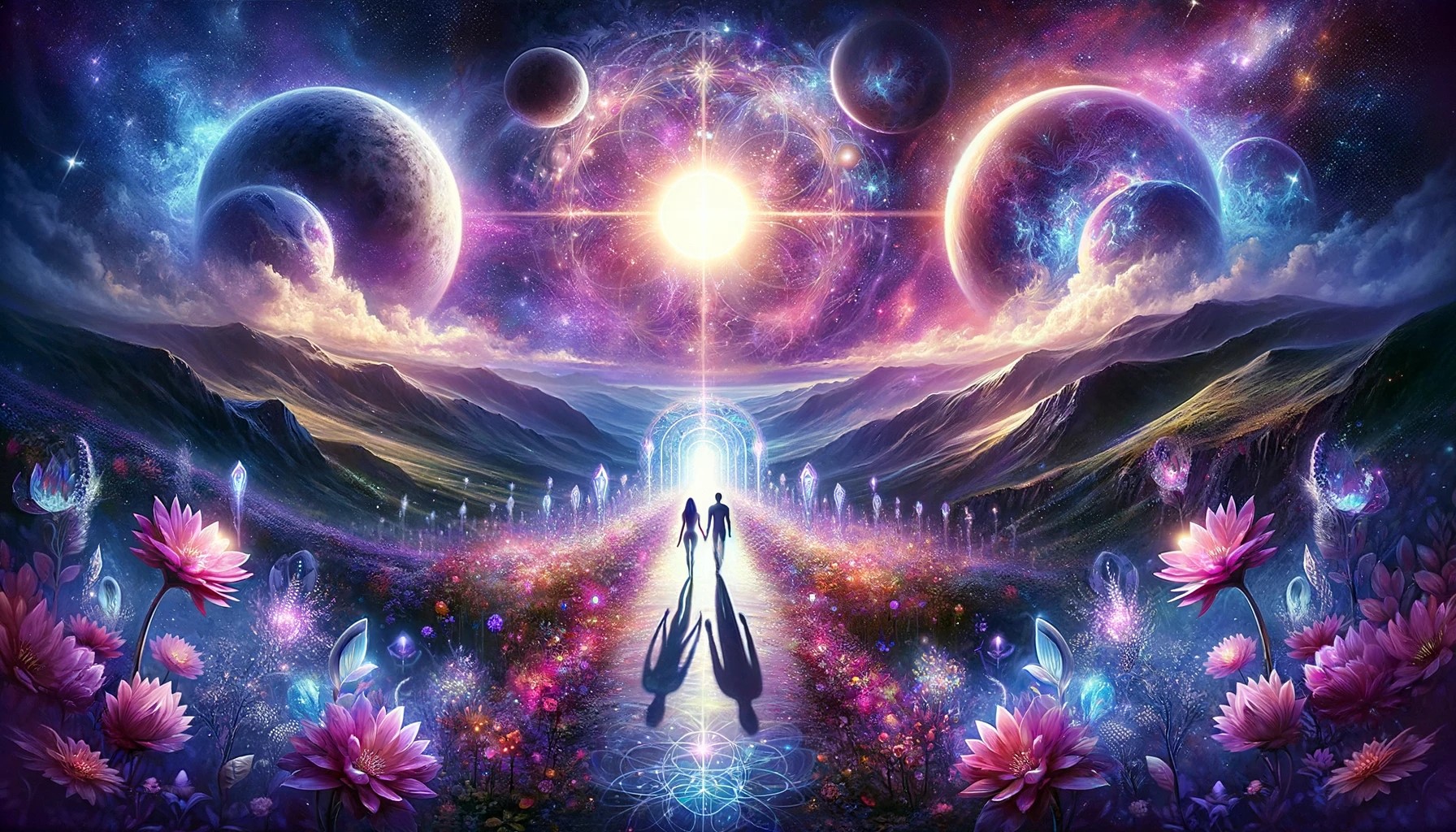 (Flammes jumelles) &#8211; Le Voyage Spirituel des Âmes Sœurs