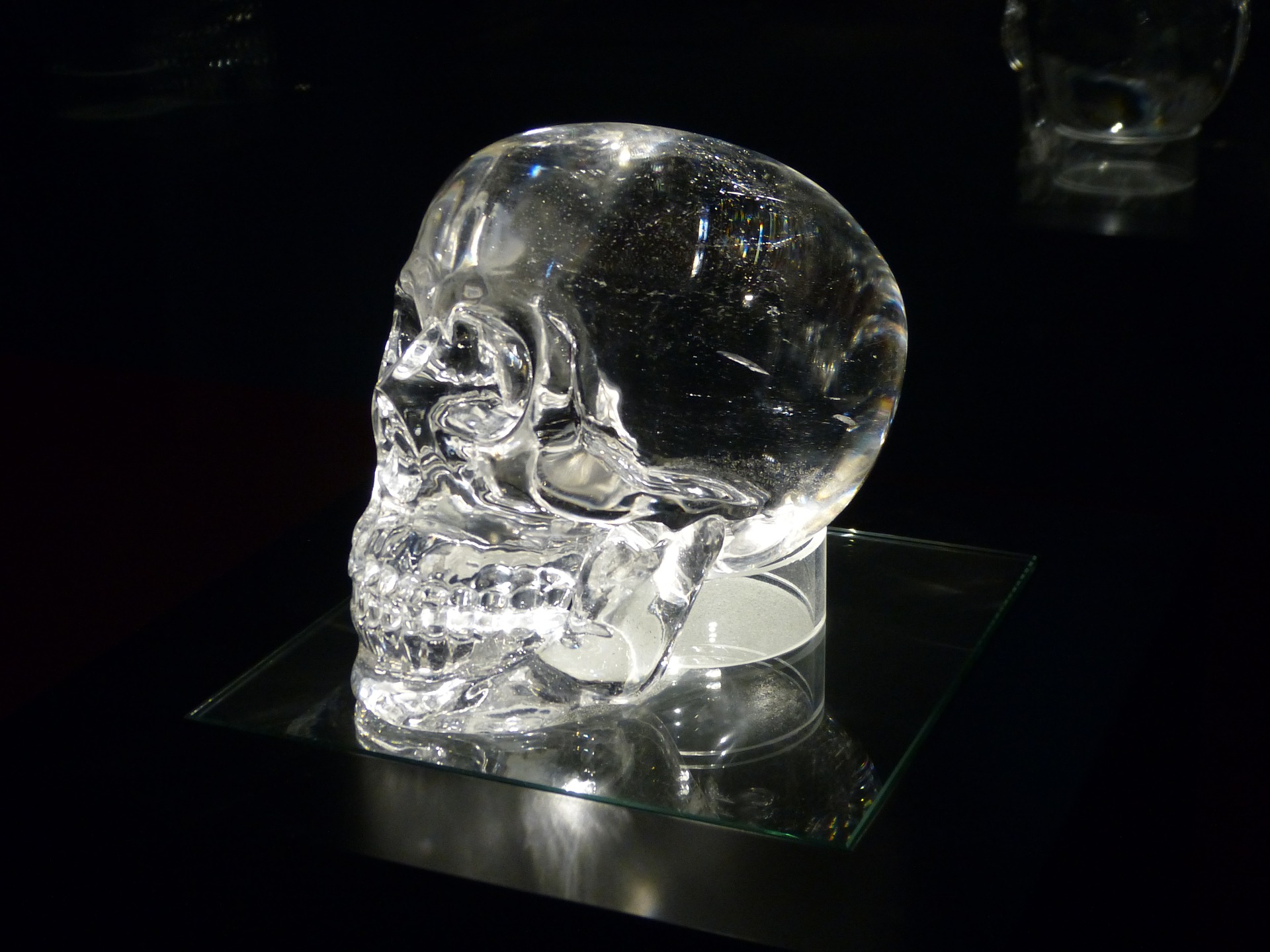 Crâne de cristal de roche - Esotérisme